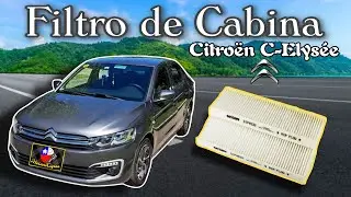 Como cambiar filtro de cabina- Citroën C-Elysée 1.2  2019