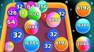 Bubble 2048 3D  -  ( Unlock  8192, 16384)#gameparkarea #2048