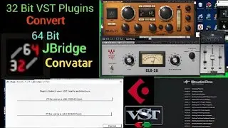 How To Use 32 Bit Plugins In Your 64 Bit Any DAW With JBridge