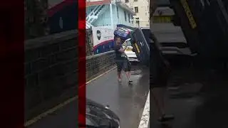 Cyclone Belal struck the islands of Mauritius and R&eacute;union, bringing 150mph winds. #Shorts #BBCNews