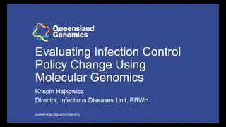 Evaluating infection control policy change