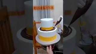 Sun flowers Cake​ Birthday Cute Small នំខេកតូចធំស្អាត #cake #birthday #dessert #shorts #viral #food