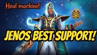 THIS JENOS BUILD IS OP! BEST SUPPORT | Paladins 2.03 luminary build gameplay & loadout