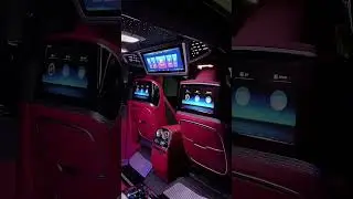 Luxury Maybach Vito/V-class, privately customized luxury interior #luxurycars #car #van #supercars