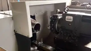100mm collet capacity SPM Linear CNC Pipe Turning machine make Noble Industries Ludhiana