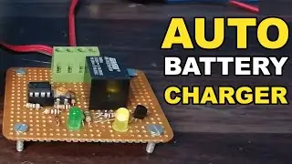 6V Auto Cutoff Battery Charger