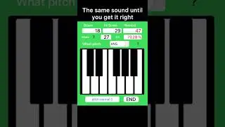 Free app to acquire perfect pitch #absolutepitch #pitch #perfectpitch #absolute  pitch