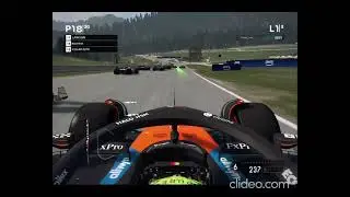 F1 2025 Mod Rookies Edition ALPHA | 1 lap of 2025 Austrian GP | Lando Norris (McLaren-Mercedes)