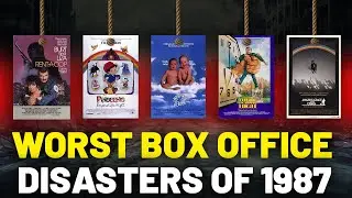 The 15 Worst Box Office DISASTERS of 1987 Hollywood’s Costliest Mistakes
