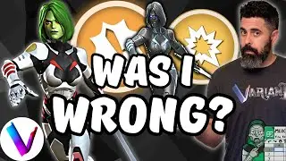 Is Gamora Under-Rated?  By Me?  Let's See - 7 Star Rank 2 Gamora - Vega's Tier List - MCoC
