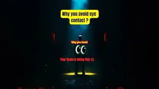 👀 If you avoid eye contact, read this... 🫣 #shorts #facts