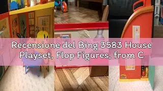 Recensione del Bing 3583 House Playset, Flop Figures, from CBeebies TV Show. Tough, Colourful, Well-