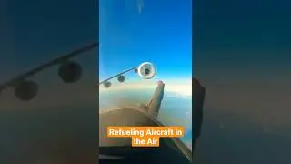 Refueling Aircraft in mid air ll Aerial Refueling #shorts #fighterjets #aerialrefueling