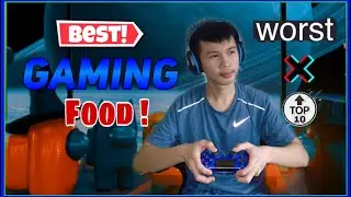 Gamers food best and worst TOP 10 #food #gamingfood #top10