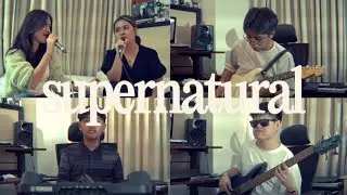 supernatural - ariana grande | cover feat. jaja davis & izah retiza