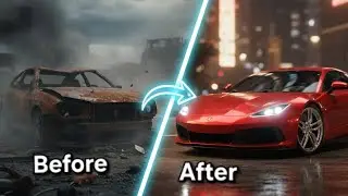 Car Scrap to New Convert: The Ultimate Transformation🚘👇