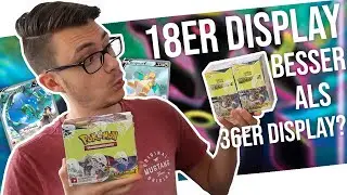 2 18er DISPLAYS BESSER als 36er DISPLAY? DRACHENWANDEL DISPLAY VERGLEICH! Pokemon Booster Opening