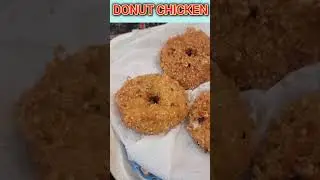 Wanna try something new try this CHICKEN DONUT || Tasty bites || Chicken dish || #chicken #food