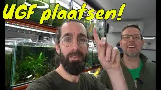FILTRATIE Garnalenaquarium ombouwen met Ramon! UGF Box naar reguliere UGF.
