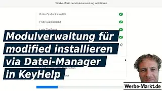 Modulverwaltung für modified installieren via Datei-Manager in KeyHelp