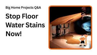 Stop Water Stains Fast Fix Leaking Pipes Under Floors