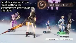 Honkai Star Rail - For the Amber Lord Achievement Guide (Read Description)