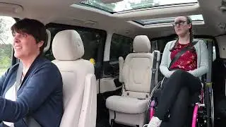 Lewis Reed Mercedes-Benz V-Class AMG review by Access Your Life