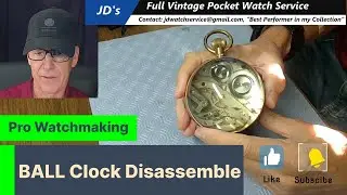 Disassemble a CROSS Ball Clock