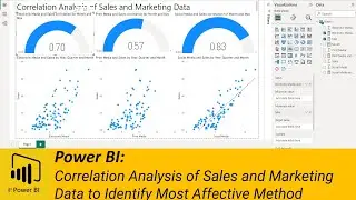 Power BI: корреляционный анализ данных о продажах и маркетинге для определения наиболее эффективн...