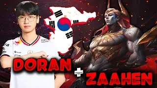 DORAN de T1 juega ZAAHEN por PRIMERA VEZ&hellip;