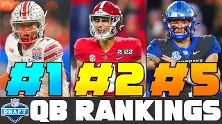 2023 NFL Draft Quarterback Rankings | Top 10 Quarterbacks in The 2023 NFL Draft