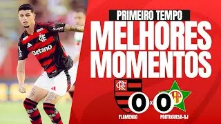 FLAMENGO 0x0 Portuguesa-RJ | MELHORES MOMENTOS | 1&ordm; Tempo | Carioca 2026