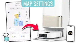 Настройки карты Dreame L50 Ultra