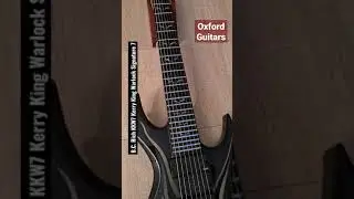 B.C. Rich KKW7 Kerry King Warlock Signature 7 Wartribe #shorts