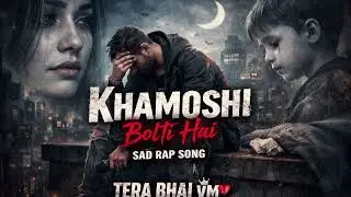 Khamoshi Bolti Hai 💔 | Emotional Sad Rap | TERA BHAI VM 