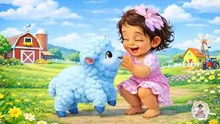 Baa Baa Colorful Sheep | Fun Farm Song for Kids | Learn Colors with Sheep | @ShreeyamiKidsWorld 
