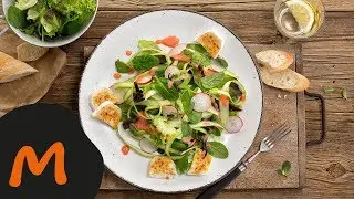Spargelsalat mit Erdbeerdressing - Migusto Rezept