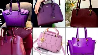 25 + Best Purple Outfit Hand Bags Design | Shoulder Bags For Women's | Hand Bags Ideas