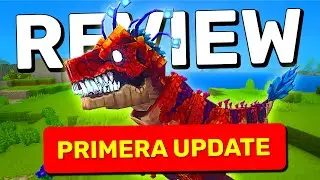 REVIEW de LA PRIMERA ACTUALIZACI&Oacute;N OFICIAL de HYTALE [DINOSAURIOS]
