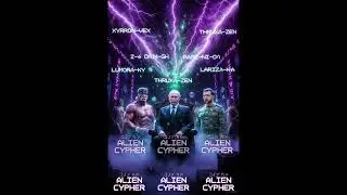 Alien Cypher vs Alien Cipher, Aliens taking on Putin Zelensky and Hulk Hogan