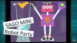 ✿ Sago Mini Robot Party - Mix and match funny robot parts - TOP Best App for iOS
