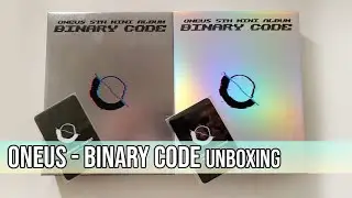 ONEUS - Binary Code Album Unboxing