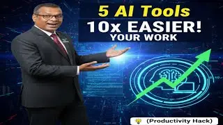 ये 5 AI Tools आपका काम 10 गुना आसान कर देंगे! (Productivity Hack)