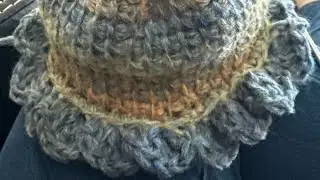 Homemade Crocheted Winter Hat
