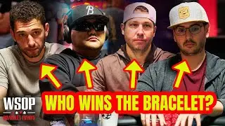 Jeremy Ausmus, Daniel Strelitz, Danny Sepiol & Bob Natividad Fight Fierce Battle for WSOP Bracelet!