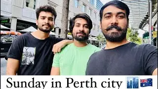 Sunday in Perth city | Apple store | how to get sim in perth