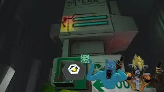 Bring a hover board and the new machine in animal company ￼