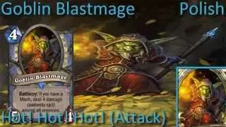 Goblin Blastmage card sounds in 12 languages -Hearthstone✔