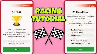 HOW TO BECOME A SUCCESSFUL RACER IN BITLIFE | in depth racing tutorial | racing expansion