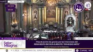Misa de acci&oacute;n de gracias por las intenciones del REGIMIENTO ESCOLTA EJERCITO &ldquo;DOMINGO NIETO&rdquo;